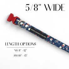 Load image into Gallery viewer, VINTAGE STARS PATRIOTIC DOG COLLAR