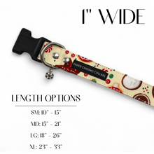 Load image into Gallery viewer, Christmas Cookie Dog Collar - Customize with name and phone number