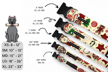 Load image into Gallery viewer, Christmas Cookie Dog Collar - Customize with name and phone number