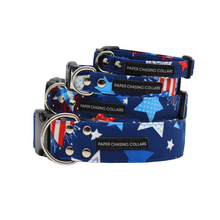 Load image into Gallery viewer, Patriotic stars dog collar - Bundle builder