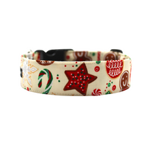 Load image into Gallery viewer, Christmas Cookie Dog Collar - Customize with name and phone number