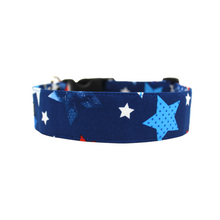 Load image into Gallery viewer, Patriotic stars dog collar - Bundle builder