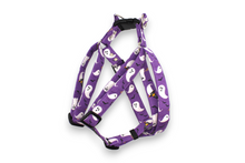 Load image into Gallery viewer, Witchy ghosts purple Halloween dog collar