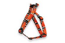 Load image into Gallery viewer, Cute pumpkin spice striped dog collar - build your bundle