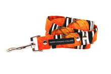 Load image into Gallery viewer, Cute pumpkin spice striped dog collar - build your bundle