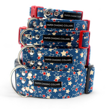 Load image into Gallery viewer, VINTAGE STARS PATRIOTIC DOG COLLAR