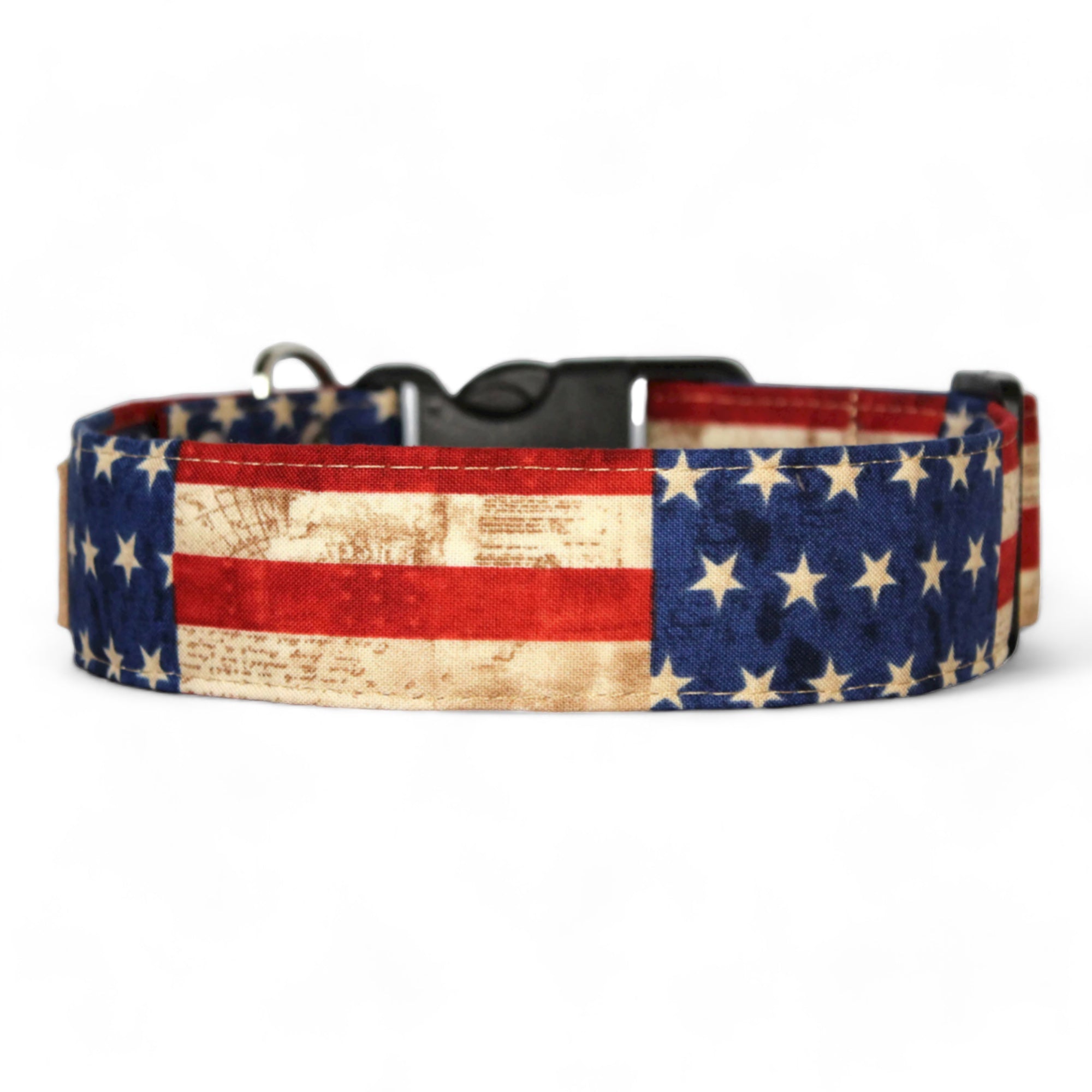 AMERICAN FLAG DOG COLLAR Paper Chasing Collars