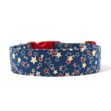 Load image into Gallery viewer, VINTAGE STARS PATRIOTIC DOG COLLAR