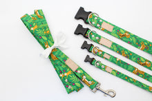 Load image into Gallery viewer, Bright green jungle dog collar - The Tarzan