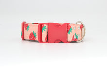 Load image into Gallery viewer, Cute summer strawberry dog collar - The Sadie