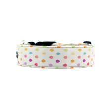 Load image into Gallery viewer, Pastel multicolor Easter egg dog collar