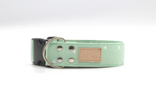Load image into Gallery viewer, Mint Green Geometric Triangle Dog Collar - The Riley