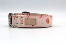 Load image into Gallery viewer, Cute foodie dog collar - The Blake in pink