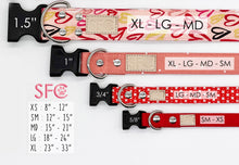 Load image into Gallery viewer, Cute summer strawberry dog collar - The Sadie