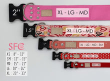 Load image into Gallery viewer, Cute foodie dog collar - The Blake in pink