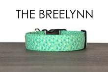 Load image into Gallery viewer, The Breelynn - Mint triangles geometric dog collar - So Fetch & Company