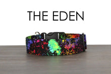 Load image into Gallery viewer, Neon Paint Splatter Dog Collar - The Eden