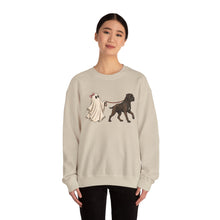 Load image into Gallery viewer, Cane Corso Ghost Dog Walker Sweatshirt — Cute Halloween Crewneck for Dog Lovers
