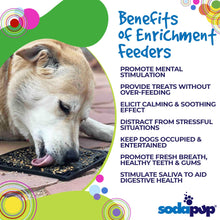 Load image into Gallery viewer, Zombie eMat - Enrichment Lick Mat for Dogs and Cats | Halloween Skull Design | SodaPup
