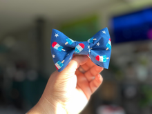 Load image into Gallery viewer, USA 3 Pack Dog Collar Bow Tie Accessories
