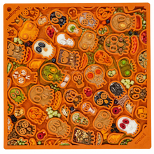 Load image into Gallery viewer, Zombie eMat - Enrichment Lick Mat for Dogs and Cats | Halloween Skull Design | SodaPup
