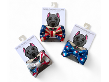 Load image into Gallery viewer, USA 3 Pack Dog Collar Bow Tie Accessories
