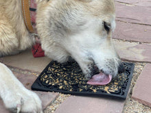 Load image into Gallery viewer, Zombie eMat - Enrichment Lick Mat for Dogs and Cats | Halloween Skull Design | SodaPup
