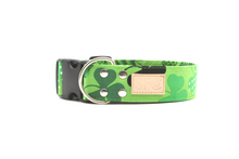 Load image into Gallery viewer, Patchwork Saint Patrick&#39;s Day Dog Collar - The Finn
