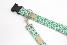 Load image into Gallery viewer, Coffee and donuts St Patricks day dog leash - The Bailey
