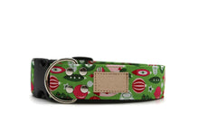 Load image into Gallery viewer, The Tinsel - Vintage Christmas ornament dog collar
