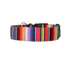 Load image into Gallery viewer, Serape Mexican blanket dog collar
